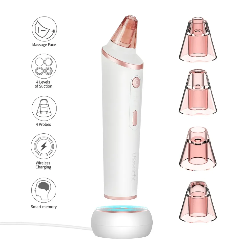 

Pore Clean Machine Blackhead Remover Electric Acne Clean Exfoliating Cleansing Comedo Suction Pore Cleaner