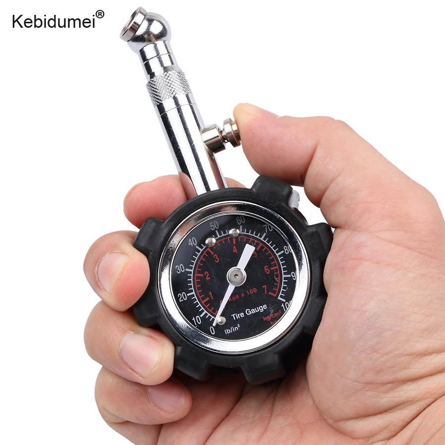sikeo Car Tire Air Pressure Gauge Meter Table Car Tire Pressure Gauge