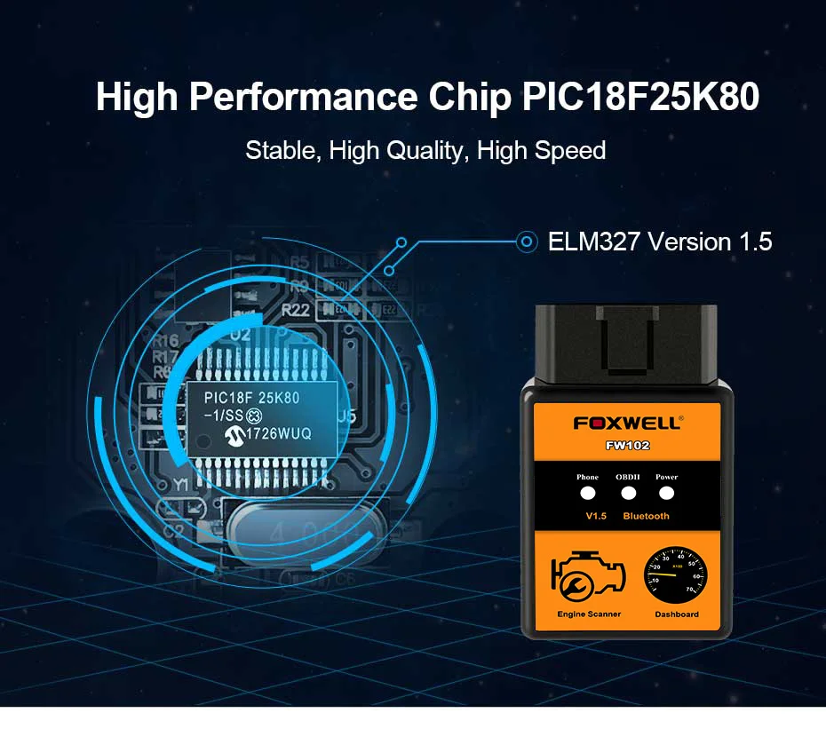 ELM 327 V1.5 Bluetooth адаптер на Android elm327 Bluetooth V1.5 V 1,5 OBD2 считыватель кодов OBD II автомобильный диагностический сканер eml327