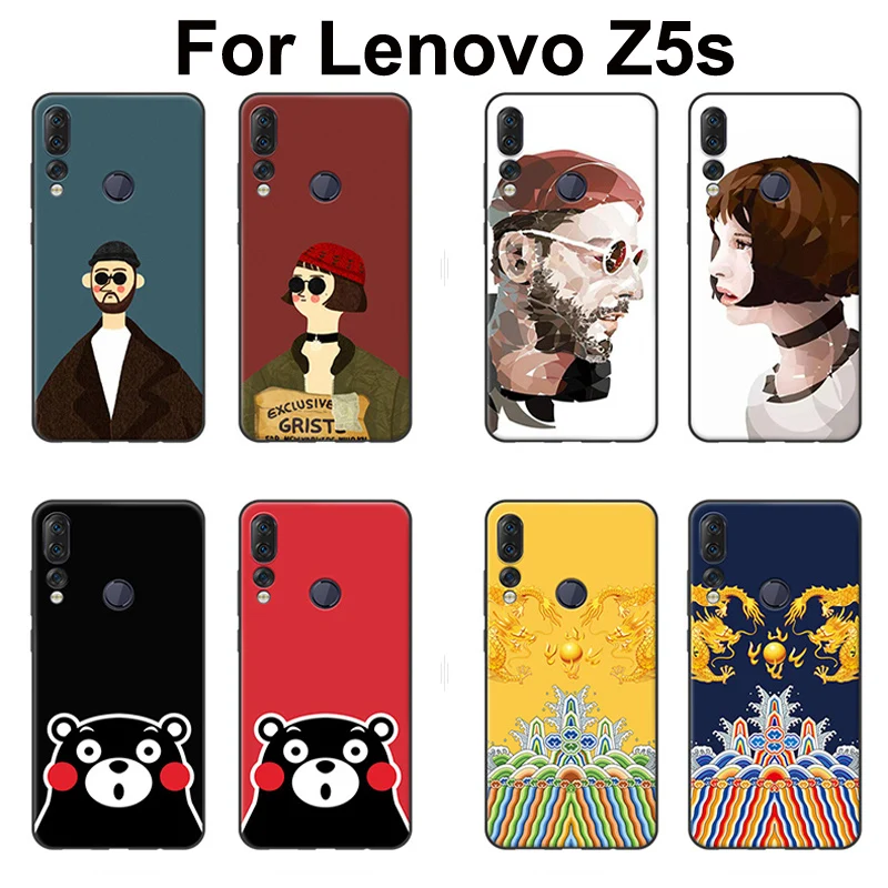 Чехол Z5s для Lenovo чехол-накладка мягкий силиконовый чехол Z5 s L78071 6 3 дюйма |
