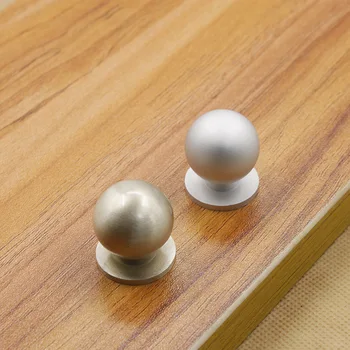 

Aluminum alloy handle space single hole solid oval continental cabinet door hardware handle