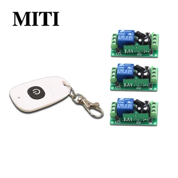

Best PriceDC9V 12V 24V RF Wireless Remote Control Switch 1CH Intelligent Family System 3pcs Receiver+1pcs Transmitter 315/433MHZ