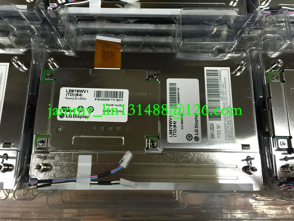 Бесплатная доставка LB070WV1 (TD) (04) 7 &quotдюймовый LB070WV1-TD04 ЖК-экран для Mercedes
