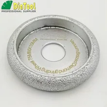 Special Offers Dia75mmX15mm Vacuum Brazed Diamond CONVEX Wheel / Profile wheel For Stone, Artificial Stone, Ceremics, Glass, Concrete.... Special Offers Dia75mmX15mm Vacuum Brazed Diamond CONVEX Wheel / Profile wheel For Stone, Artificial Stone, Ceremics, Glass, Concrete....