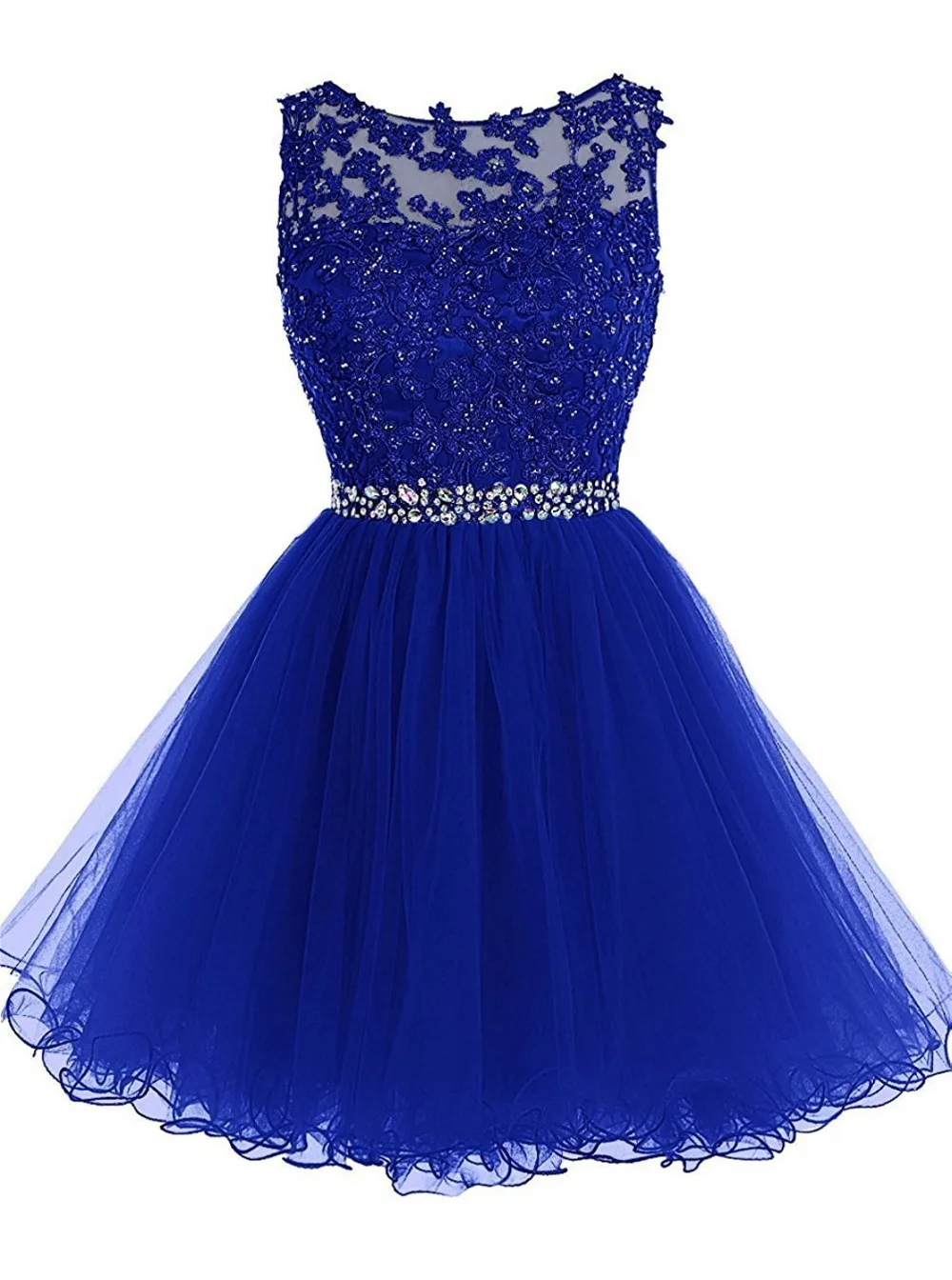 

evening dress Navy blue decals dance dress beaded decoration and factory outlet