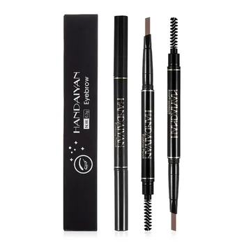 

Double Ended Eyebrow Pencil With Brow Brush Waterproof Makeup Eye Brow Cosmetic 669