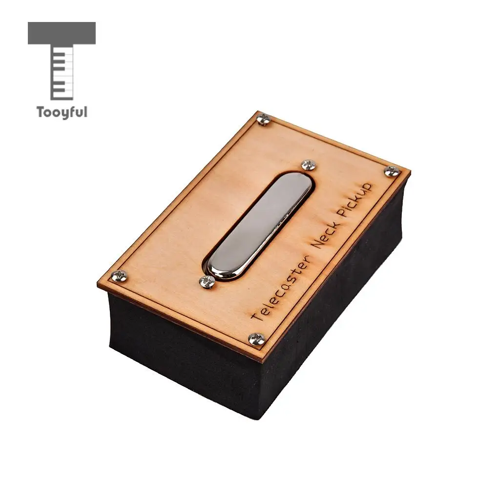 Tooyful Alnico 5 Vintage Single Core Copper Lead Telecaster Pickup Set for TL Electric Guitar 