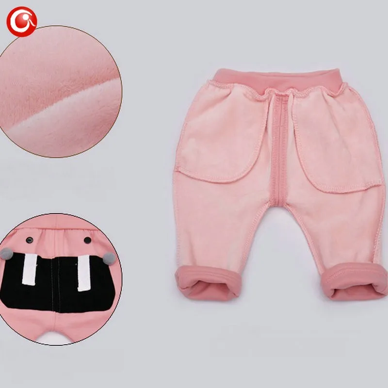7-24M Baby Winter Tights For Boys Warm Plushed Kids PP Pants For Girls Infantil Bebes Thicken Trousers Clothes 2016 (16)