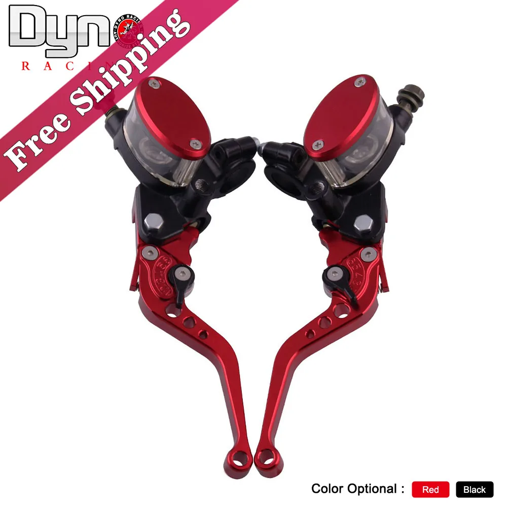 

Free Shipping A Pair Motorcycle Modified Hydraulic brake clutch handbrake elliptical oil cup brake clutch MB-MH026