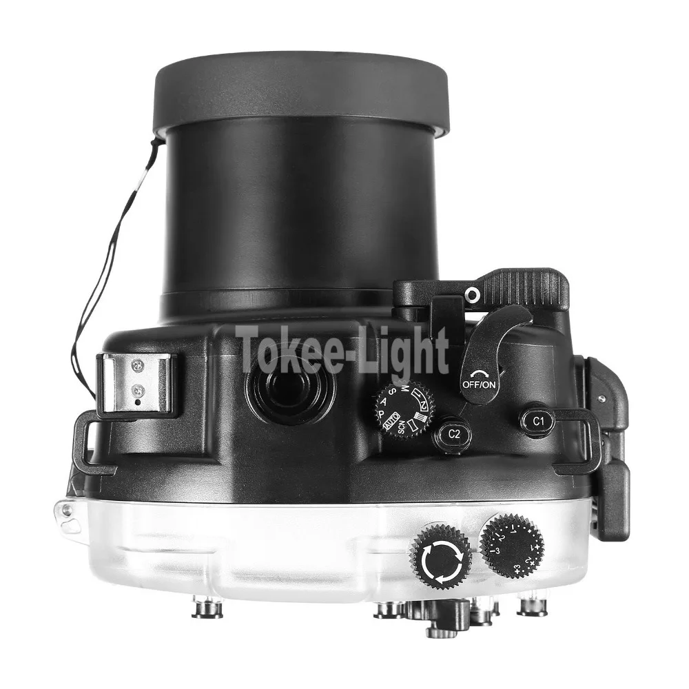 Подводный водонепроницаемый чехол для камеры Sony A7R A7 II Mark 2 28 70 мм объектива и