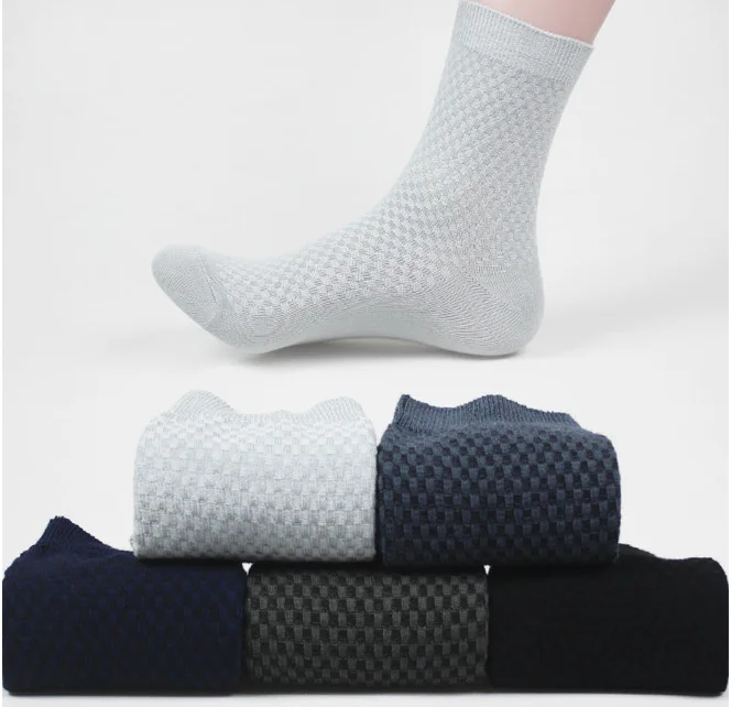 

New dress bamboo fiber man socks cotton men's socks spring 2pcs=1 pair