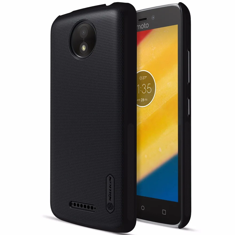 

Case For Motorola MOTO C / MOTO C Plus case NILLKIN Super Frosted Shield back cover with free screen protector +Retail package
