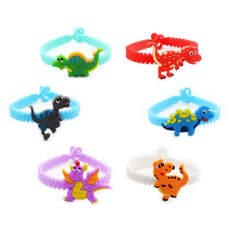 6pcs-Dinosaur-Party-Rubber-Bangle-Bracelet-Birthday-Party-Decorations-Kids-Gifts-Party-Favors-Jungle-Party-Decoration