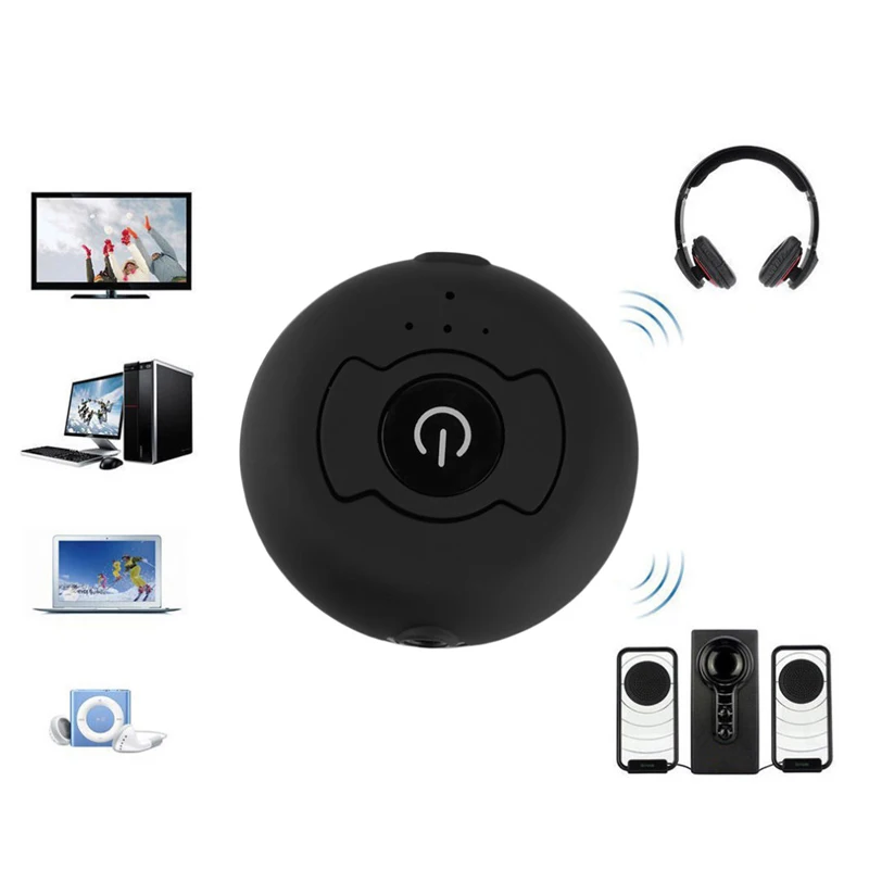 Multi Points Bluetooth Transmitter Audio H366T Wireless Adapter Car TV Stereo