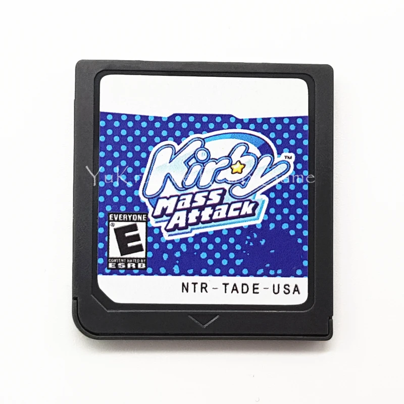 

Kirby Mouse Attack Video Game Accessories Compilation Cartridge Card for DS/3DS/2DS Console US Version