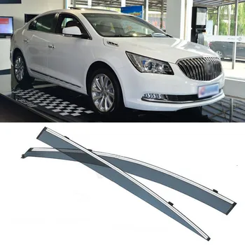 

Jinke 4pcs Blade Side Windows Deflectors Door Sun Visor Shield For Buick LaCross 2009-2013