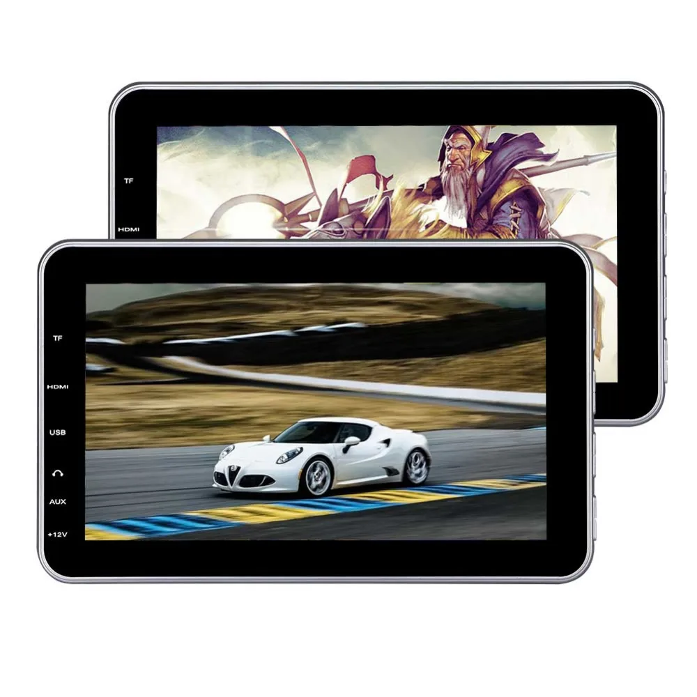 2 X In Car 10.1 inch Headrest DVD Players HD TFT-LCD LED Monitors Twin Screens Support USB SD HDMI Backseat Audio Video Player | Автомобили
