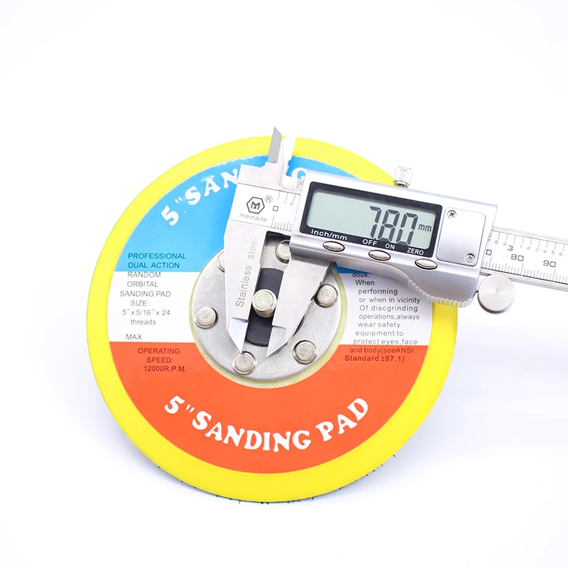 2pcs 5inches 125mm polish sticker pad 4