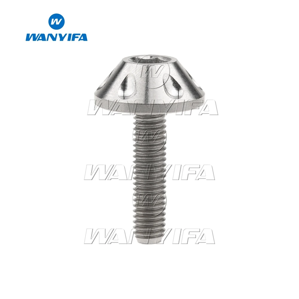 

Wanyifa Titanium Alloy Head Punching Bolt M5x20 Motorcycle Shell Screw