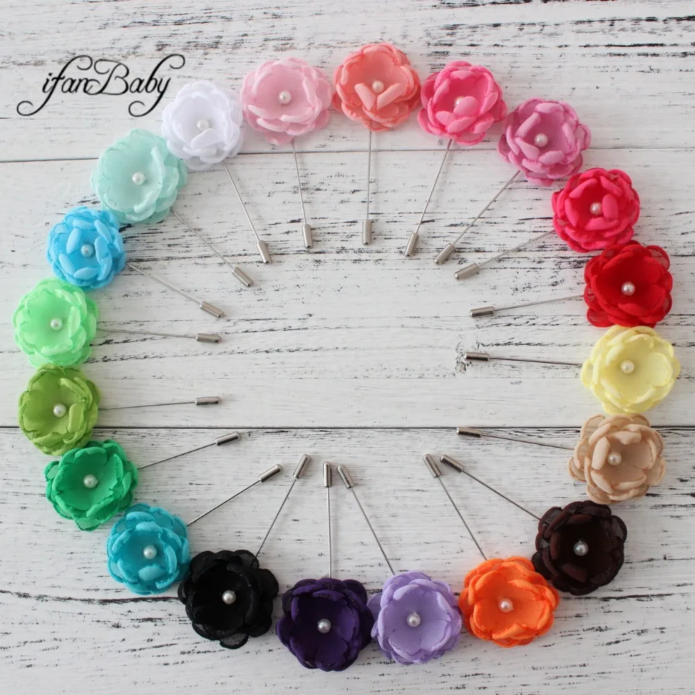 

Men Women Flower flower Brooches pin for Dress Accessories Wedding Party Lapel Pin