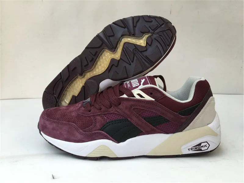 Puma BoG x Careaux Graphic PUMA Blaze of Glory NU Stamd Creepers Женская и мужская обувь дышащая бадминтон Sneak