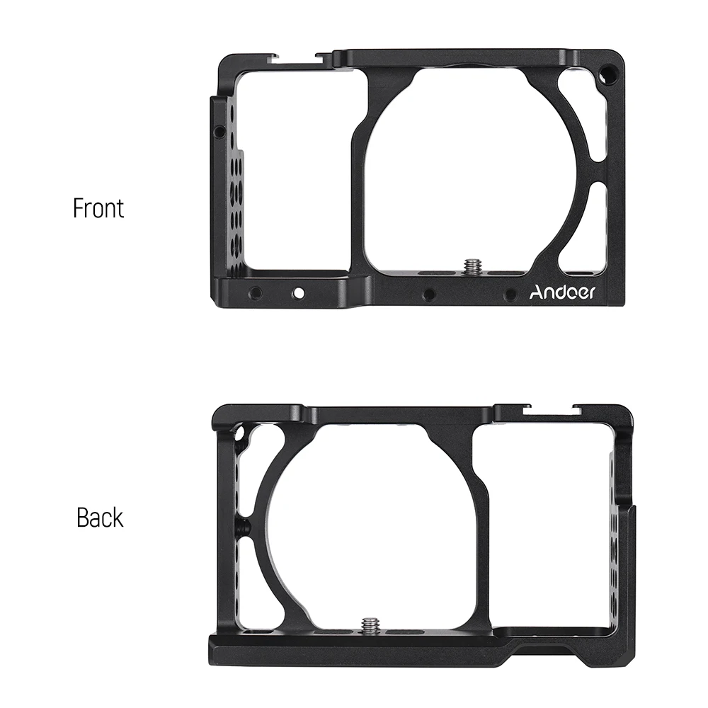 Andoer видео Камера Кейдж стабилизатор протектор с кабельным зажимом для sony A6000 A6300 A6500 NEX7 ILDC для установки микрофона штатив