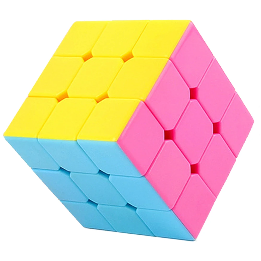 3 слоя Professional 5,7 см головоломка магический куб 3*3*3 Скорость 3x3x3 Stickerless Головоломка Куб игрушки для детей скорость Cubo Megico
