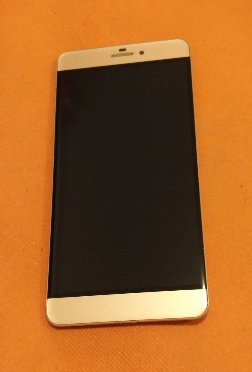 

Used Original Touch screen + LCD display+ Frame for Ramos R9 MTK6753 Octa Core 5.2" Free shipping