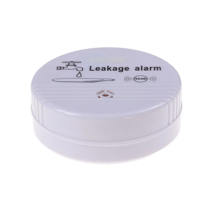 Stand Alone Wireless Water Leak Detector Sensor 90dB Sounder Water Leakage Alarm for Home Kitchen 2