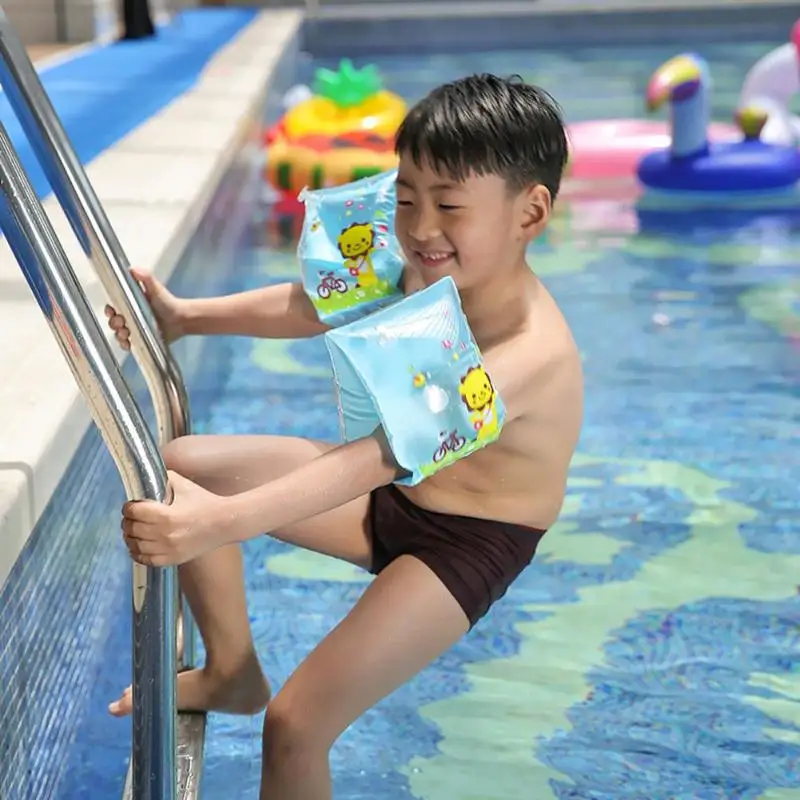 Надувной бассейн плавающий круг для плавания летние надувные нарукавники для плавания кольцо для плавания детский надувной бассейн