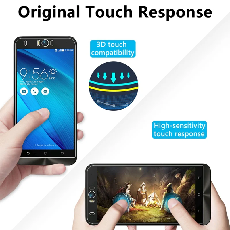 Жесткое Переднее стекло для Asus ZB601KL ZC451TG ZC500TG защитное Для Zenfone ZC520KL ZC520TL ZC553KL ZC551KL