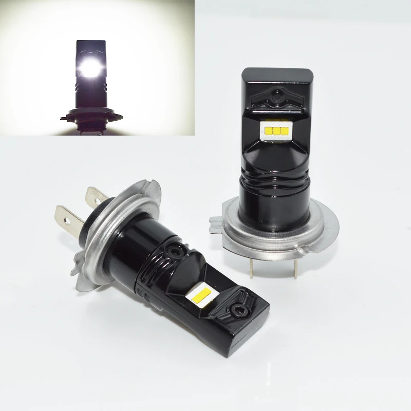 Лампа для фар h7 led 80 Вт белый 6000K 3200lm Автомобильные фары светодиодные