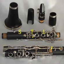 Отличный кларнет Bb ebonite 19 клавиш хорошая техника