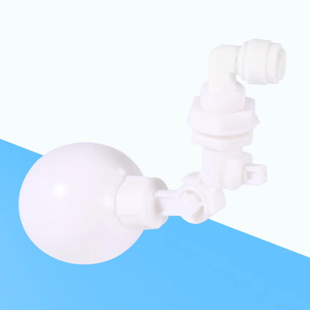 10 шт. Высокое качество домашний аквариум Пластиковый Регулируемый поплавковый клапан RO DI система обратного осмоса белый