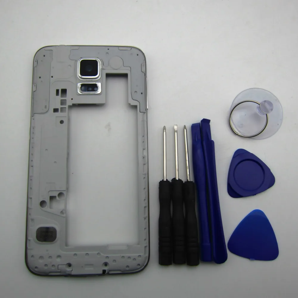 

Panbon Replacement parts For Samsung Galaxy S5 G900F/M/V/P/T Middle Housing Bezel Frame Sliver gold
