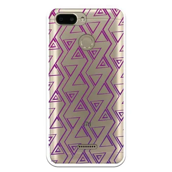 

Stand case costume drawing Triangulos Purples WP016 for Xiaomi Redmi 6/6A