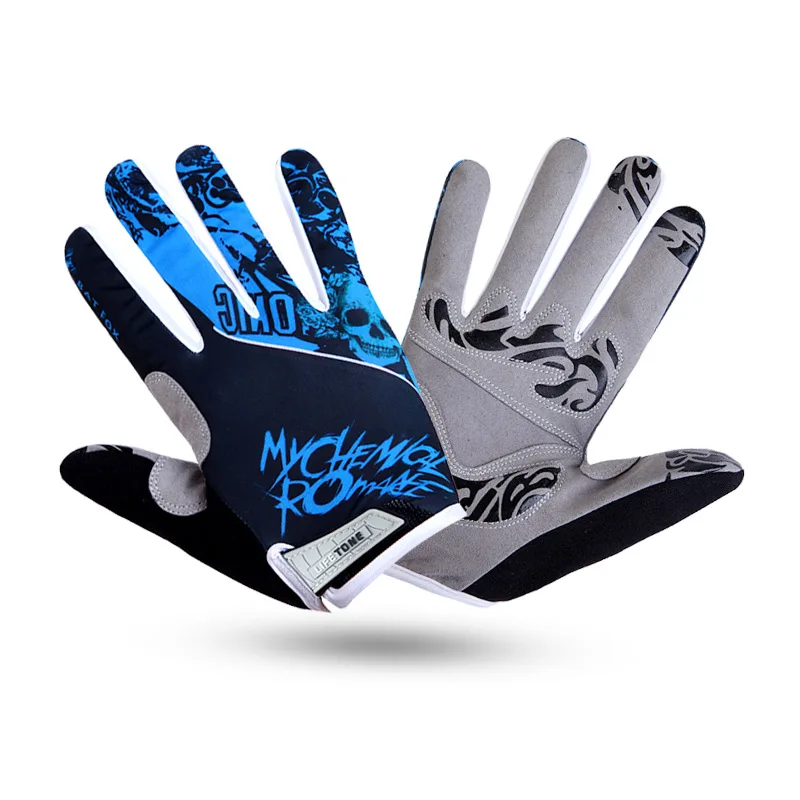 BATFOX hombres mujeres dedo completo Ciclismo guantes Nylon carretera montaña bicicleta MTB Downhill Riding guantes gel pad Luva Ciclismo