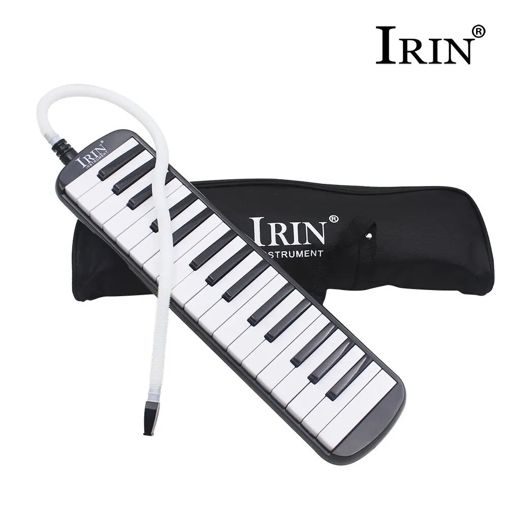

IRIN 32 Piano Keys Portable Melodica Musical Instrument for Music Lovers Beginners Gift with short mouthpiece and Carrying Bag