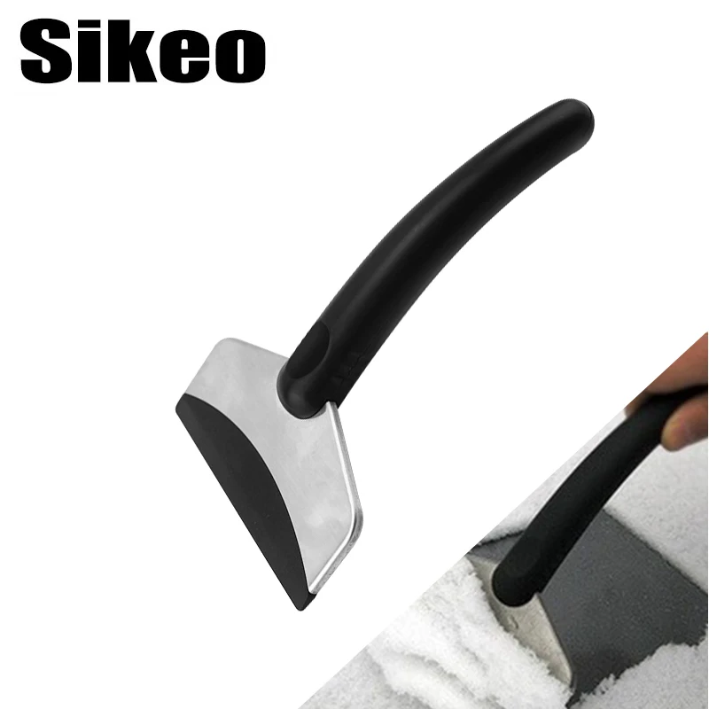 Sikeo 2019 новая Нескользящая лопата из нержавеющей стали для снега удаление скребка