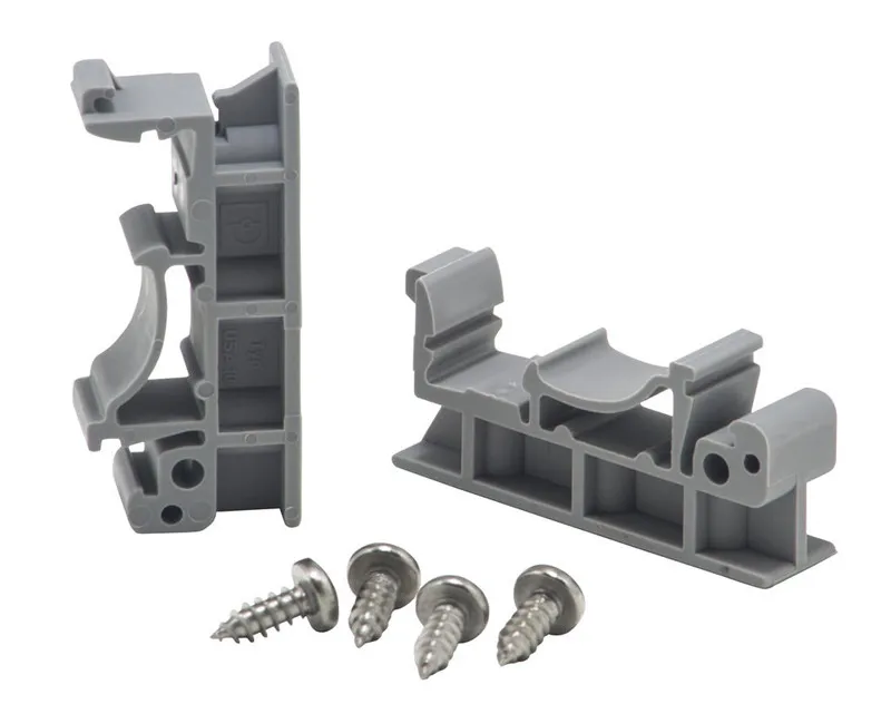 

DIN rail mounting clips and screws PCB mount PCB carrier PCB bracket