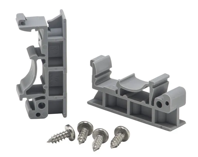 DIN rail mounting clips and screws PCB mount PCB carrier PCB bracketin