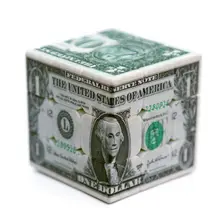 3x3 кубик рубика с УФ-принтом в виде доллара 3x3x3 магический куб 3 слоя скоростной куб профессиональные головоломки игрушки для детей Детские Подарочные игрушки