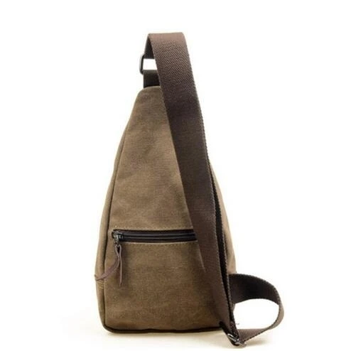 Mens Canvas Outdoor Travel Military Messenger Satchel (3)