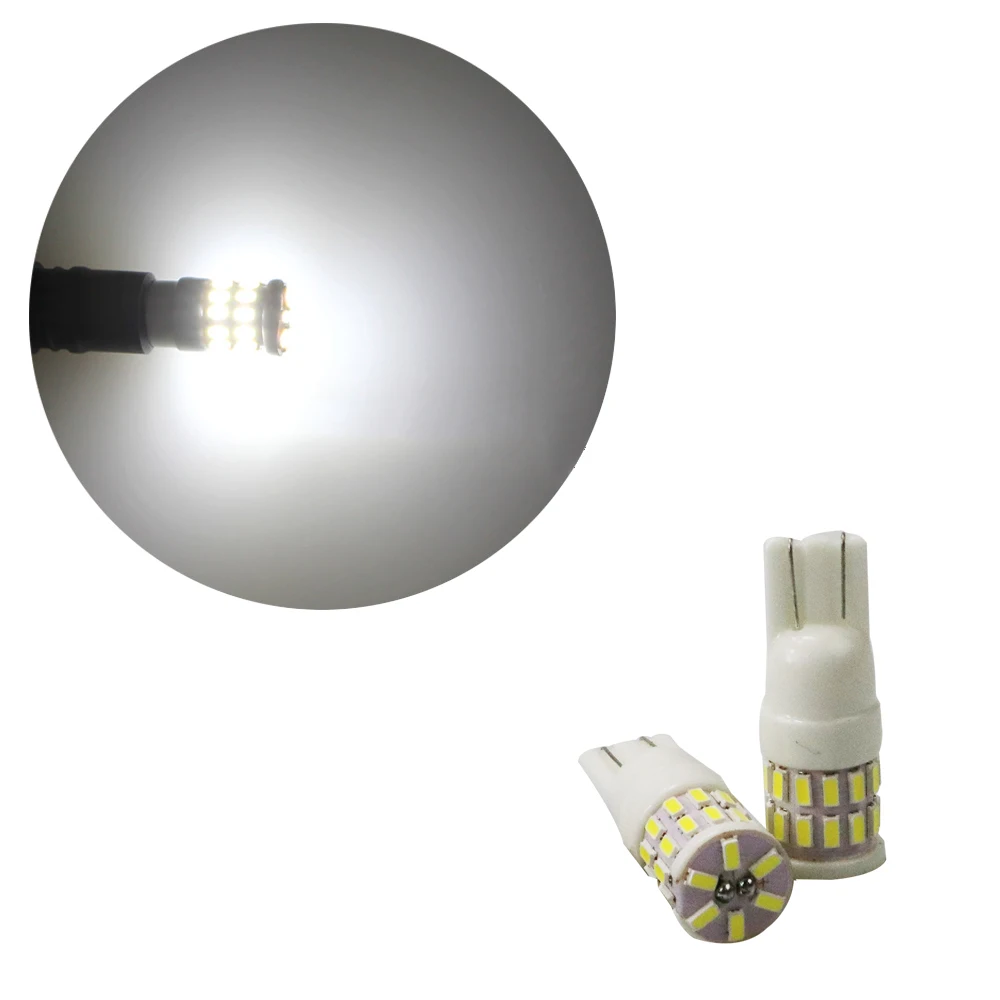 AEING 4x Ceramics T10 Светодиодная лампа W5W 30SMD светильник s 3014 автомобильный инструмент