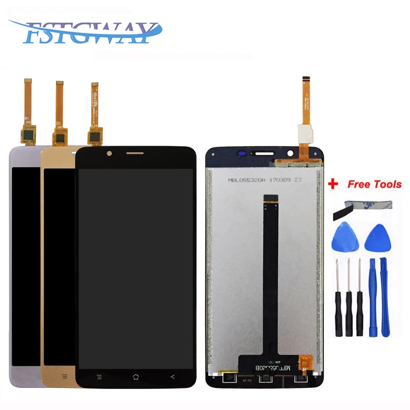 FSTGWAY для 5 &quotBlackview P2/ P2 Lite ЖК дисплей и кодирующий преобразователь сенсорного