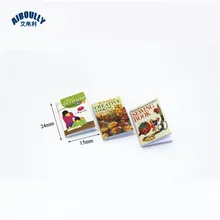 30 шт. 1:12 кукольный домик кулинарные книги аксессуары для кукол Кукольный дом, игрушки для детей красочный классический ролевые игры мебель игрушки
