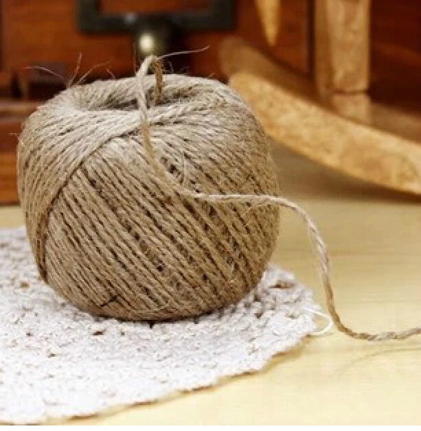 100 м/лот 3 слойная веревка из натурального джута|burlap string|hemp threadhemp cords |