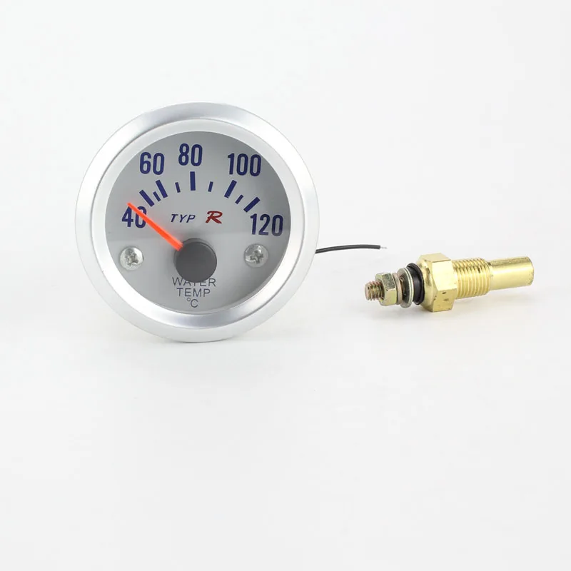 52mm Water Temp Gauge With Sensor 40120 Typer 52mm Car Water Temperature Gauge Universal Water