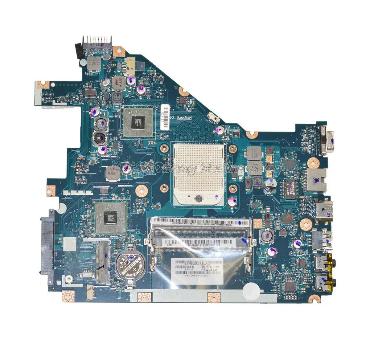 Материнская плата для ноутбука Acer 5551 5551G 5552 5552G LA-6552P MBR4602001 MB. R4602.001 DDR3 100% полностью