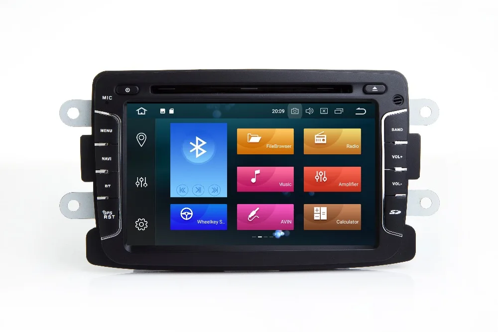 7 дюймов Android 8,0 автомобильный dvd-плеер для Dacia Sandero Duster Renault Captur Lada Xray 2 Logan 4 Гб ram 4G wifi gps навигация радио